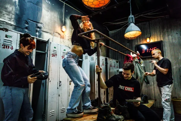 Kleedkamer Escape Room © Copyright De Voltage
