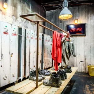 Kleedkamer Escape Room © Copyright De Voltage