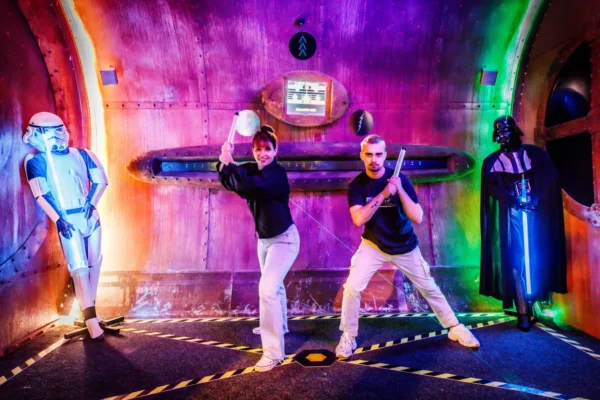 Lasersquash © Copyright De Voltage