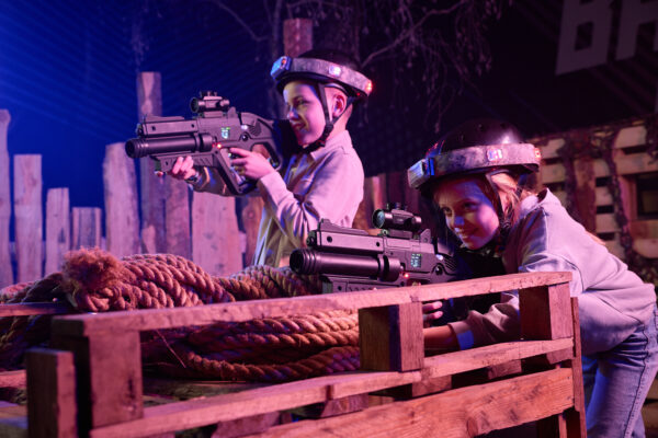 Indoor Lasergamen Klimrijk Brabant © Copyright Klimrijk Brabant