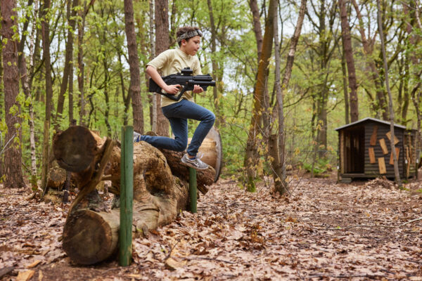 Outdoor Lasergamen Klimrijk Brabant © Copyright Klimrijk Brabant
