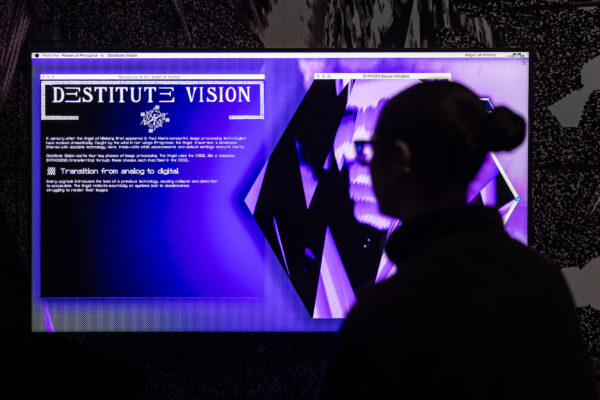 Nxt Museum © Copyright Nxt Museum - Rosa Menkman_Destitute Vision_Still Processing Foto: Maarten Nauw