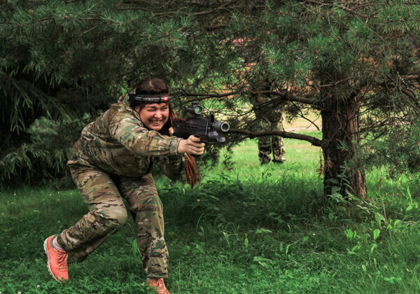 Lasergamen © Copyright De Kleine Biesbosch