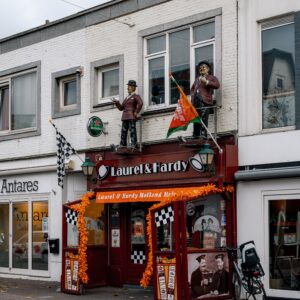 Laurel & Hardy © Copyright (just) Dutchie via Zandvoort Marketing