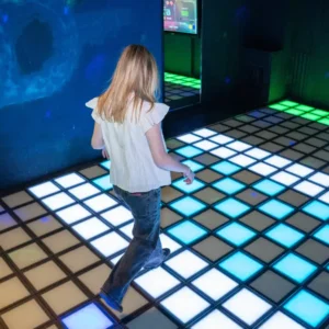 Pixelvloer © Copyright De Voltage