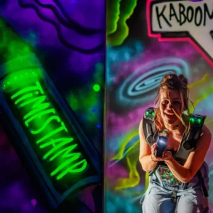 Lasergamen © Copyright Timestamp